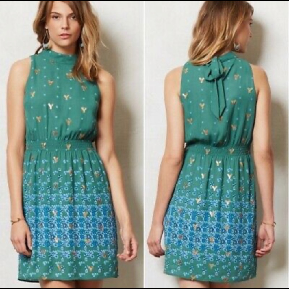 Anthropologie Sachin + Babi Empyrean Dress; 6 - Picture 1 of 15